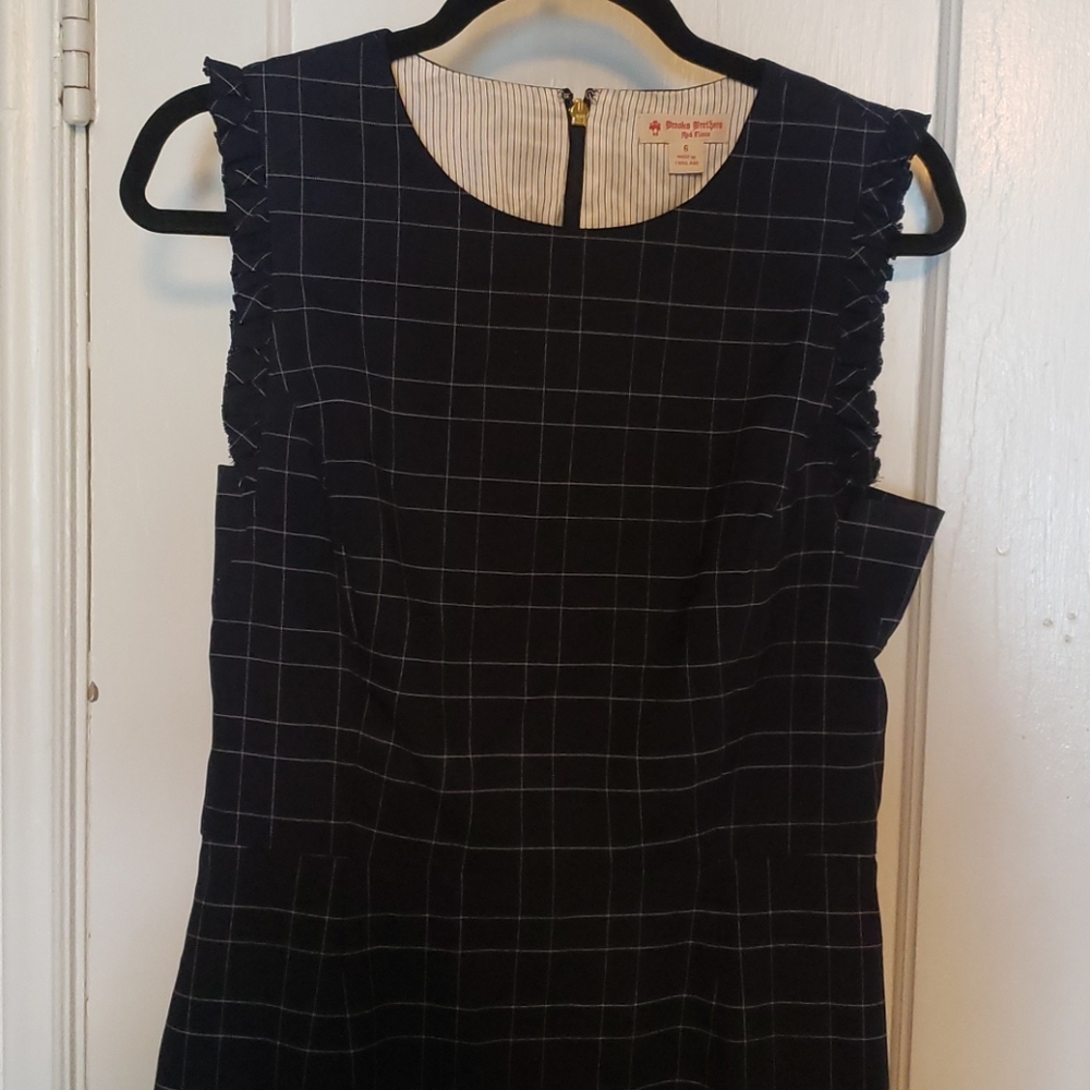 EUC Brooks Brothers Red Fleece dress
